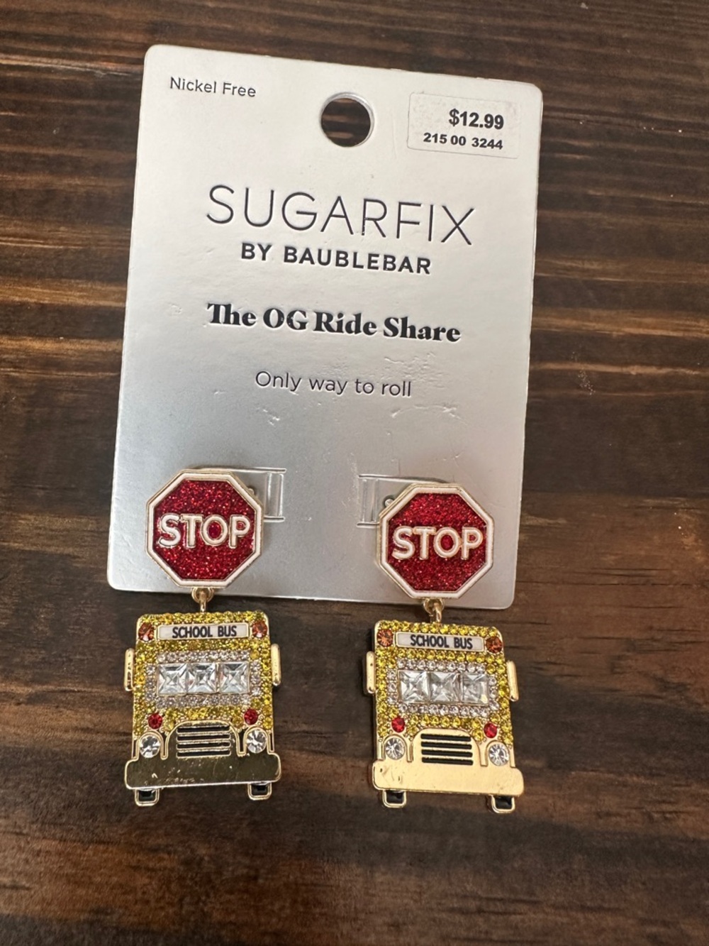 Sugarfix by Baublebar School Bus Earrings